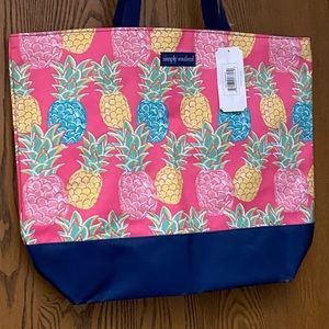 Simply southern pineapple tote